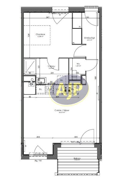 Vente appartement 2 pièces 50.81 m² à Gujan-Mestras (33470), 264 000 €