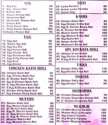 Bharat Restaurant menu 