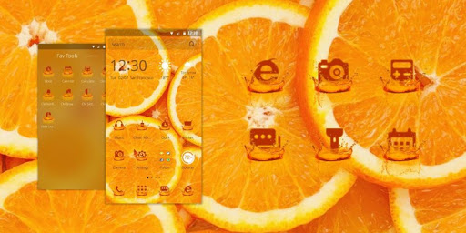 Juicy Orange Theme