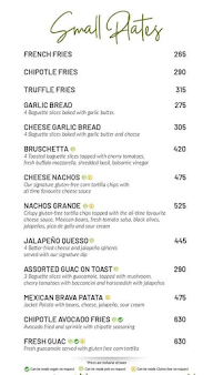 Quattro Bistro menu 3