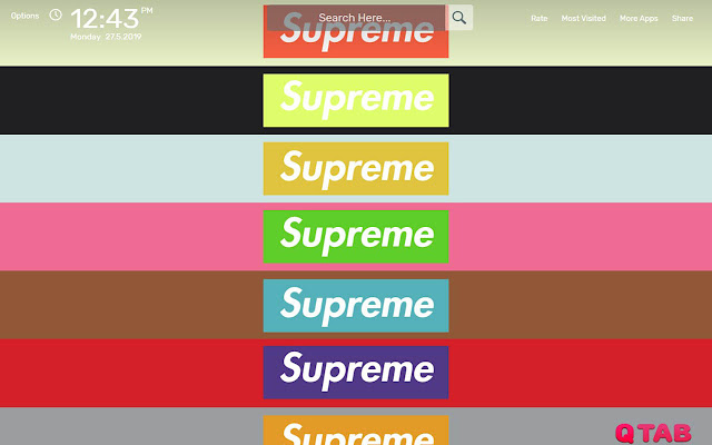 Supreme Wallpaper Hd Theme Chrome Web Store - 1 billion users on roblox countdown script html code