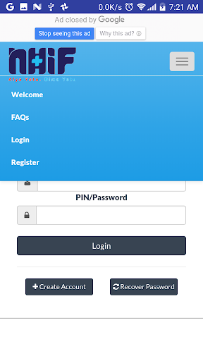 Nhif SelfHelp Mobile Application