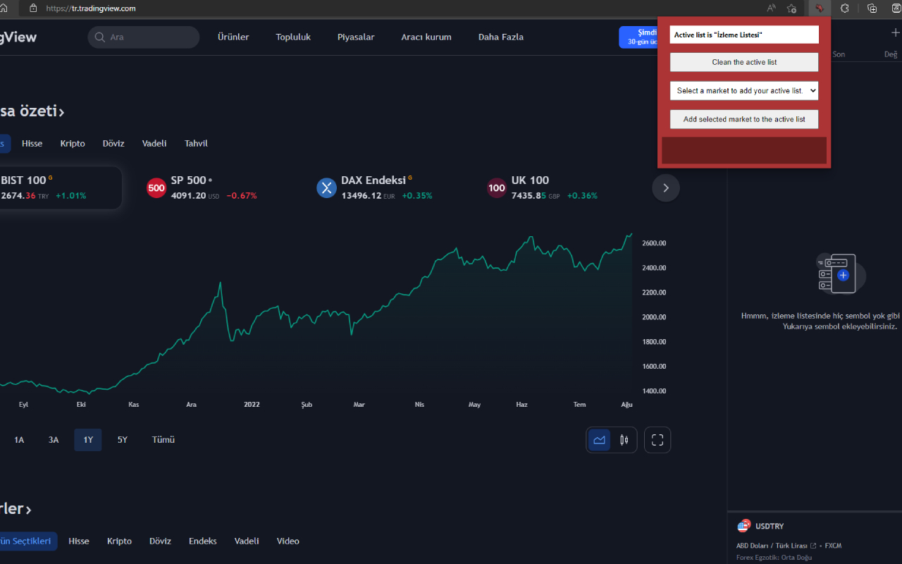 Watchlist Importer for TradingView Preview image 0