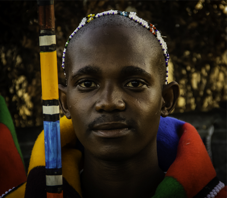 Initiate Lindokuhle Msiza, the son of Thabo and Patricia, at whose homestead the ceremony was held.