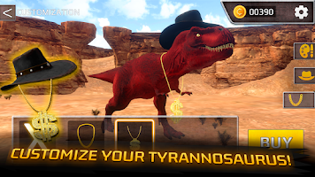 Dino War Dark T-Rex VS Tyranno Game for Android - Download