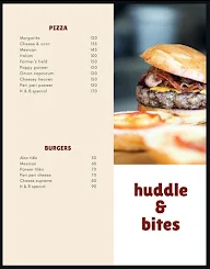 Huddle And Bites menu 1