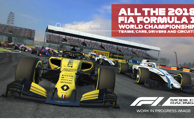 F1 Mobile Racing HD Wallpapers Game Theme