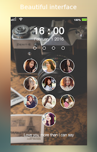 photo lock screen banner