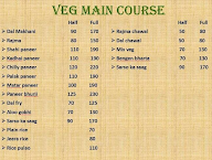 Chawla barbeque menu 3