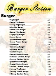 Burger Station menu 2