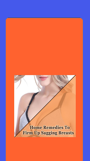 Home Remedies To Firm Up Sagging Breasts