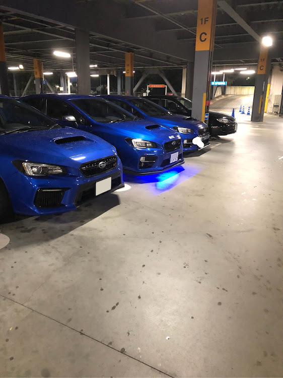 和&隼輔パパさんが投稿した焼き肉からの立体駐車場・プチMT・これで夜も楽しく走れる？・ケースケさんに便乗してます(⌒-⌒; )に関するカスタム事例の投稿画像1枚目