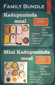 Kadupuninda menu 4