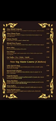 Mughal's Zaika menu 5