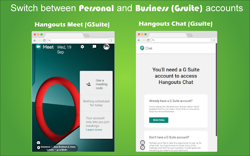 Chat and Meet for Hangouts