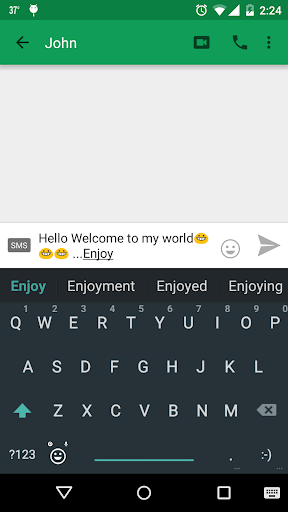 L Emoji Keyboard Lollipop