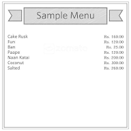 Golden Bakery menu 2