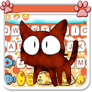 Lovely Kitty Keyboard Theme  Icon