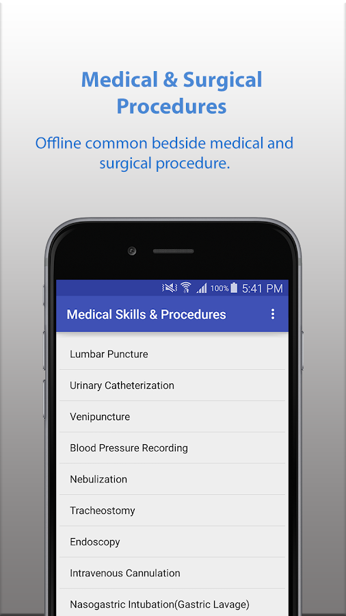   Medical & Surgical Procedure- 스크린샷 