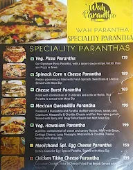 Wah Parantha - Desi Meals, Paranthas & More menu 7