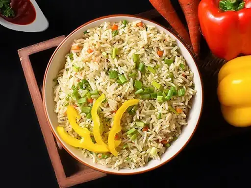 Veg chilli garlic fried rice