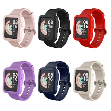 Set Ốp Bảo Vệ Và Dây Đeo Cho Xiaomi Mi Watch Lite (Có Bán Lẻ)