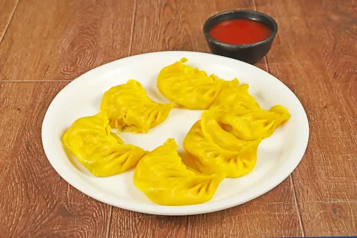 Cheese Corn Momos [6 Pieces]