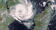 The location of tropical storm Gombe, which has wreaked havoc in Mozambique.