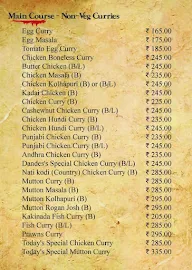 Dande's Hyderabad Biryani menu 4