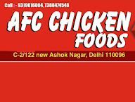 AFC Chicken Foods menu 2