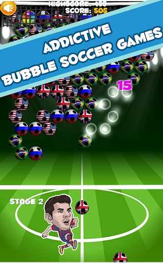 Bubble Soccer Shooter Games