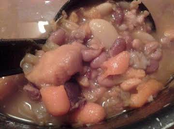 Pork and Bean Stew and two other meals included