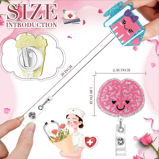 Title 5, Syringe Brain Rainbow Retractable Rotating Pull...