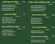 The Betel Leaf Co - Originally from Bangalore menu 3