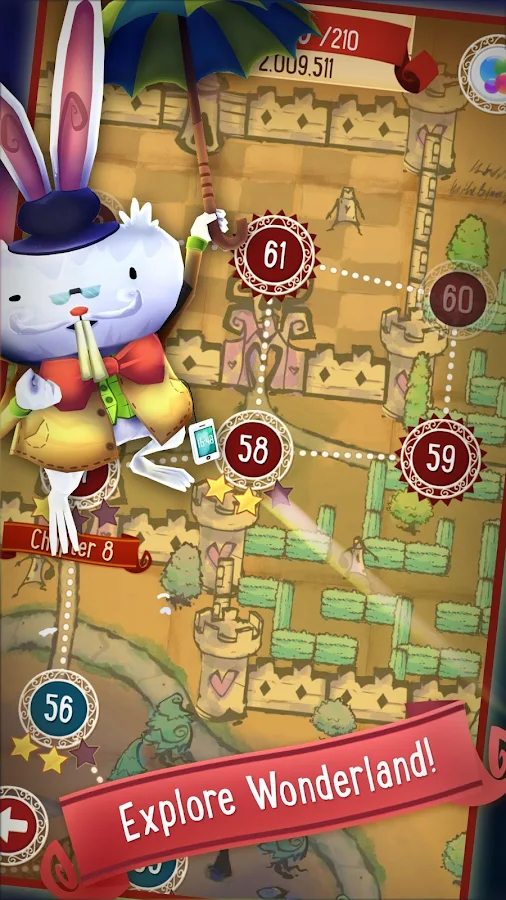    Alice in Wonderland PuzzleGolf- screenshot  