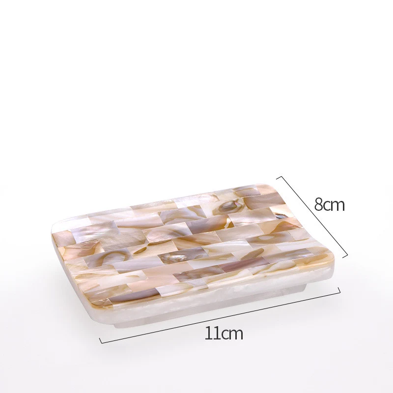 Light Luxury Shell Bathroom Decoration Accessories Set Toothbrush Holder Soap Dispenser Lotion Bottle Bathroom Supplies 
