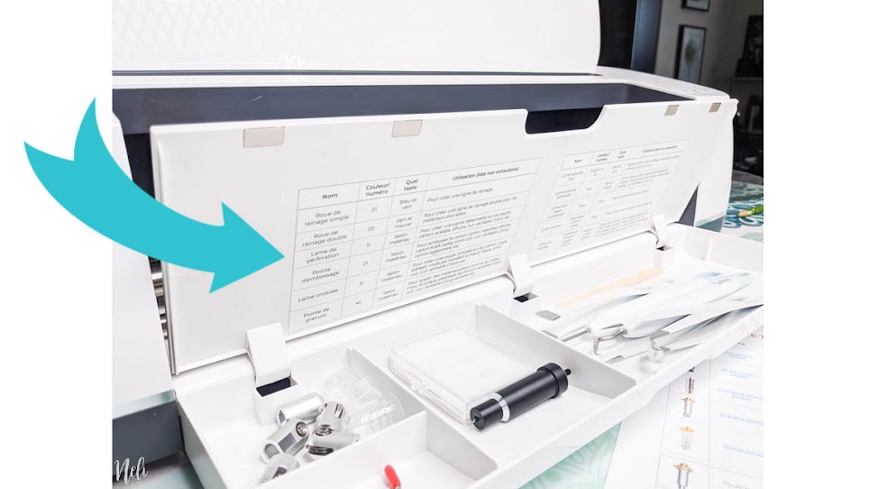 Quelles sont les utilités des différentes lames, roues et pointes Cricut? -  NeliDesign