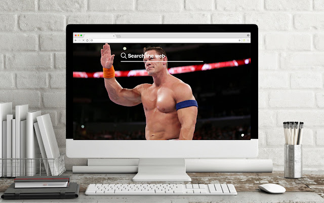 John Cena New Tab Theme