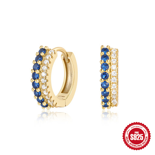 Title 3, Personalized S925 Sterling Silver Double Row Mi...