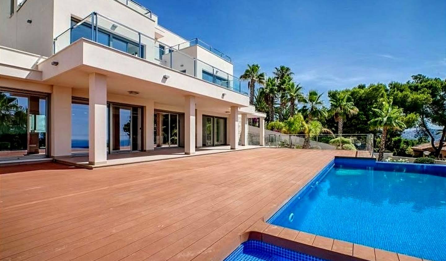 Villa avec piscine et terrasse Moraira