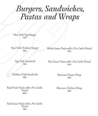 Caspers Kitchenette menu 1