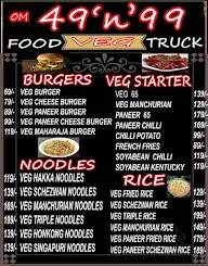 Om 49 N 99 Food Truck menu 1