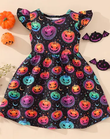 Mädchen Sommerkleid mit individuell - 1