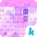 Pink Cloud Kika Keyboard Theme Apk