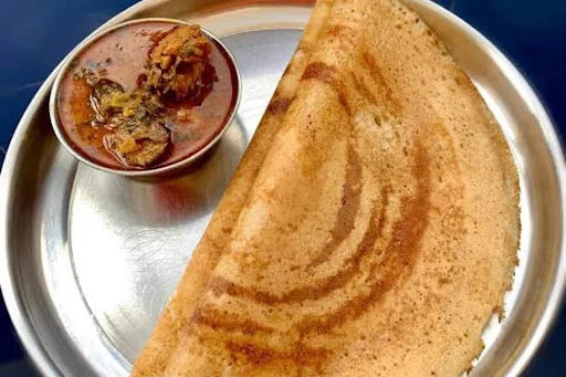 Chicken Curry With 3 Dosa