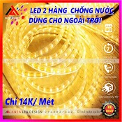 Đèn Led Quấn Cây 2 Hàng 2835 Siêu Sáng Trang Trí Ngoài Trời Điện Áp 220V