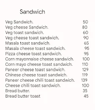 Buddies Burger's menu 1