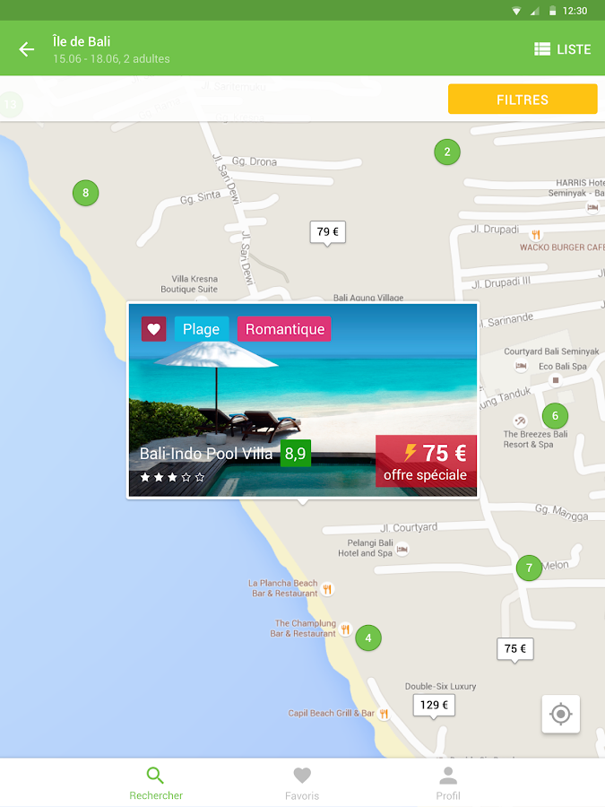   Hôtels pas chers — Hotellook – Capture d'écran 