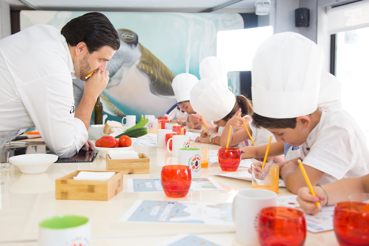 Cumplimentando este formulario el colegio acepta las becas para recibir el proyecto de aula "Cultura Gastronómica" para primaria, y lo realizarán según las bases que están recogidas en la web de www.losninossecomenelfuturo.org