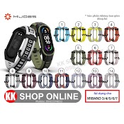 Dây Đeo Miband Mijobs Pulseira Global Version Xstyle Cho Xiaomi Miband 3 4 5 6 7